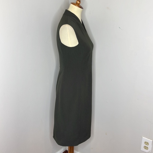 M.M. LaFleur Kale Olive Green Aditi Dress - Picture 6 of 12